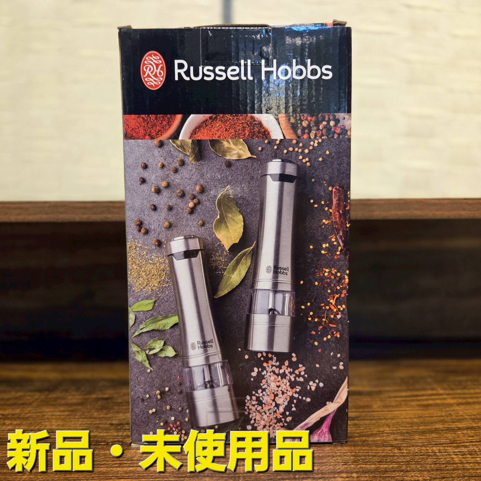 電動ミル(新品未使用) 新品・未使用品】Russell Hobbs ラッセルホブス 電動ミル ソルト