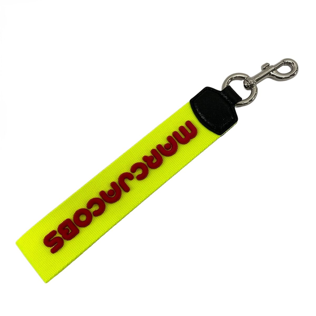 MARC JACOBS(マークジェイコブス) ストラップ美品 - イエロー×レッド×黒 ハンドストラップ レザー