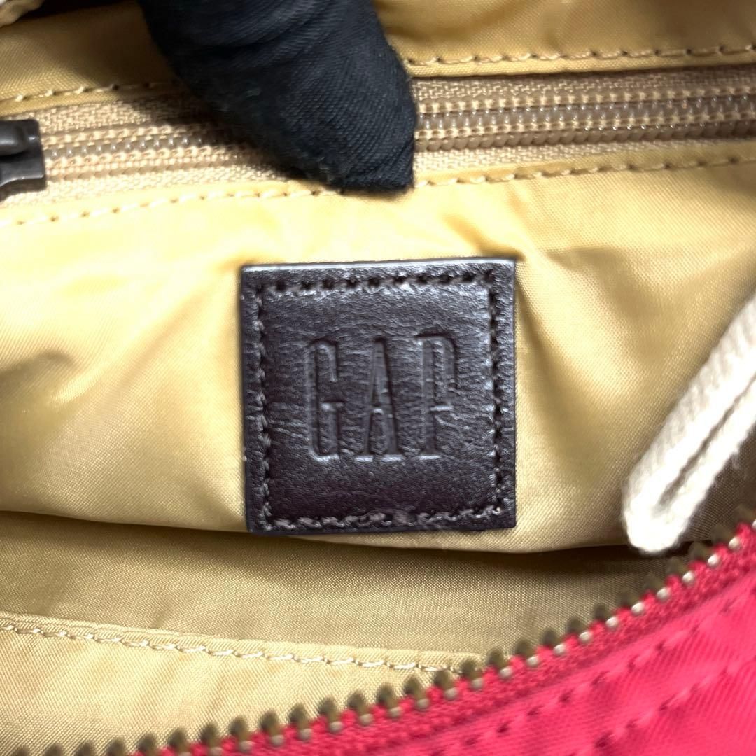 archive OLD GAP Shoulder Bag Red y2k 00s ギャップ ナイロンバッグ