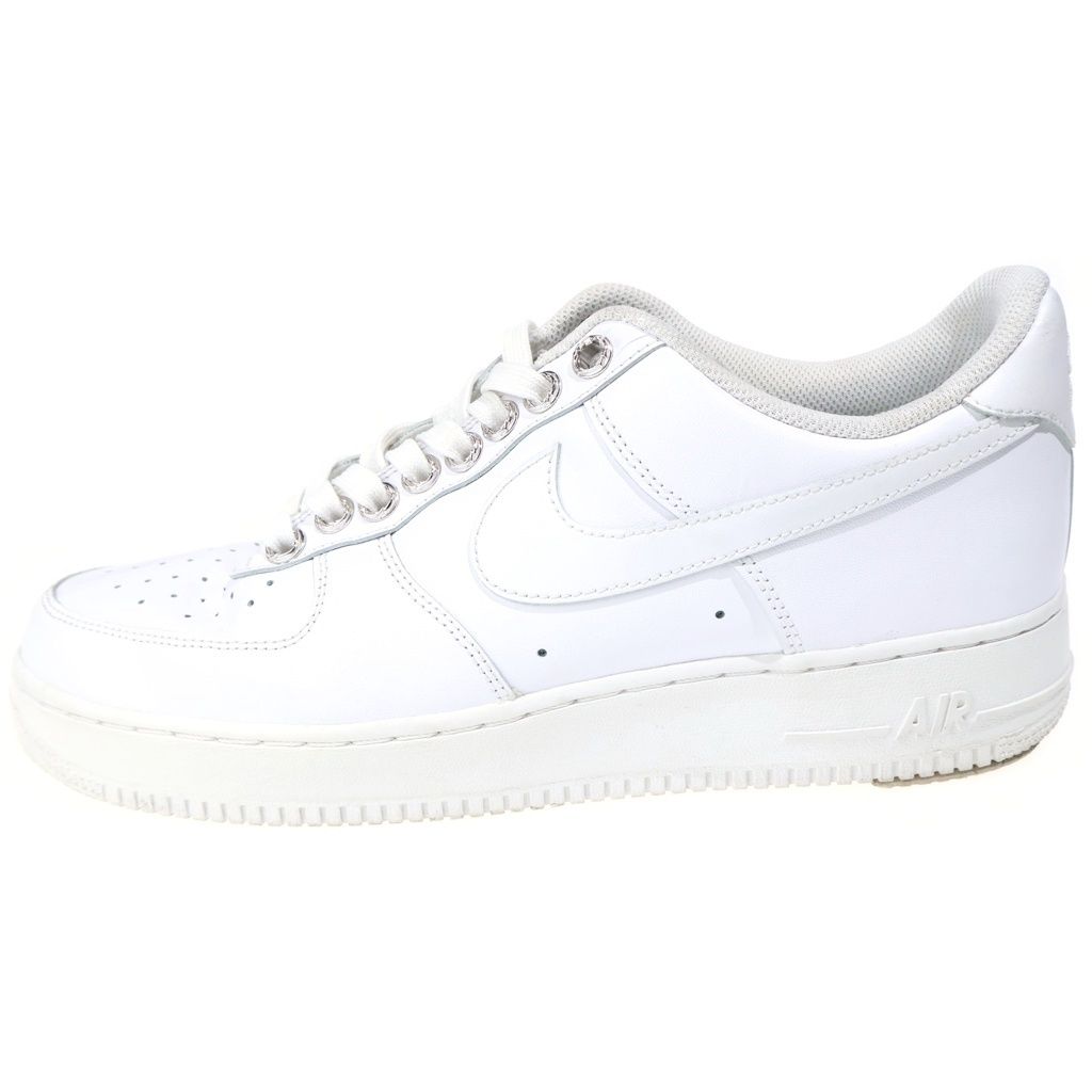 CHROME HEARTS クロムハーツ ×NIKE AFI エアフォース1 ローカットスニーカー ホワイト/シルバー US12.5/30.5cm CW2288-111 CHROME HEARTS (クロムハーツ) ×NIKE AFI エアフォース1 ローカット