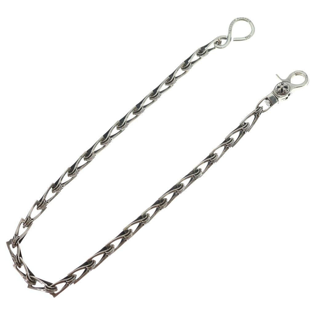 CHROME HEARTS (クロムハーツ) WINDOW CHAIN ウインドウチェーン ウォレットチェーン シルバー