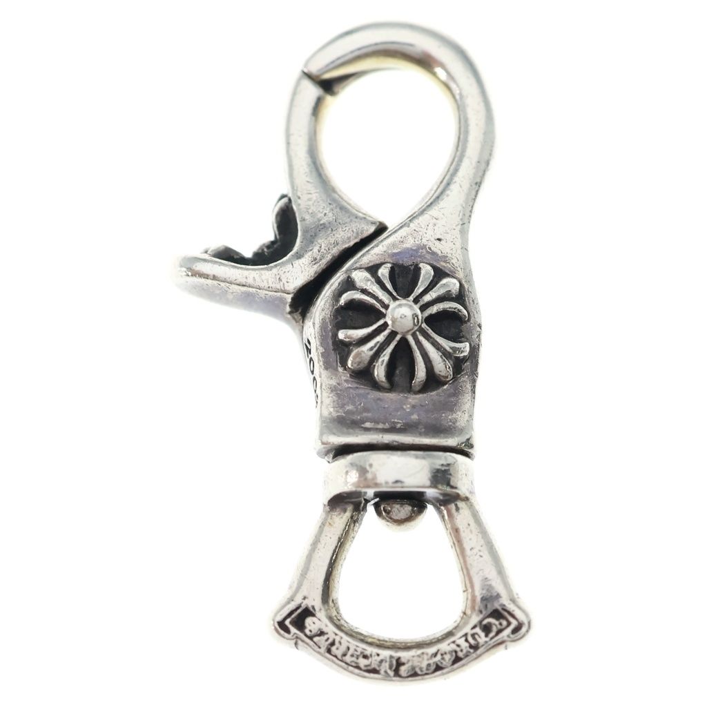 CHROME HEARTS (クロムハーツ) CH PLS LANYARS CHプラス ランヤード クリップホルダー シルバー