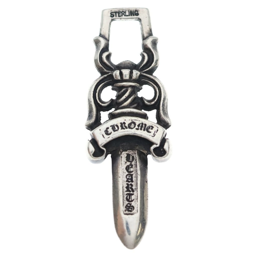 CHROME HEARTS (クロムハーツ) OLD #10 DAGGER #10ダガー オールドペンダントトップ シルバー BCA194