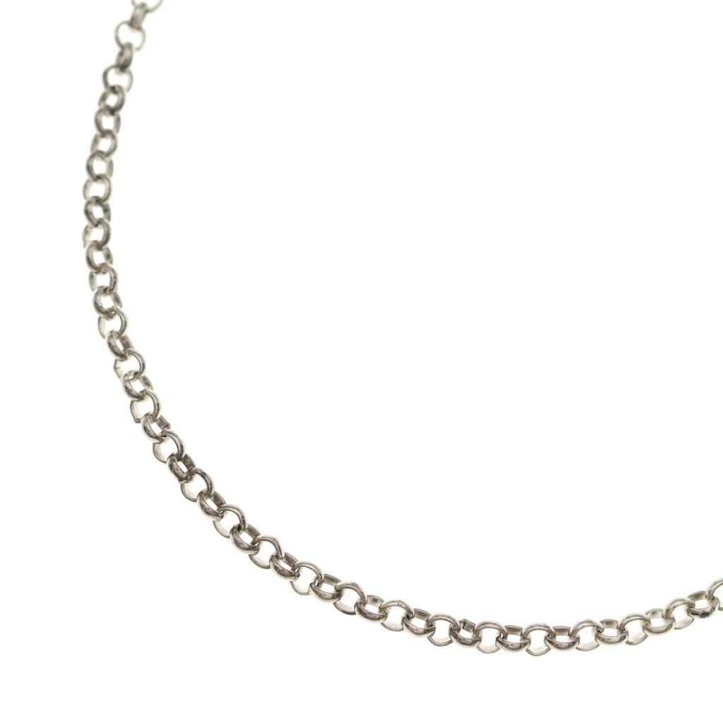 CHROME HEARTS (クロムハーツ) NECKCHAIN R20 ロールチェーンネックレス 20inch シルバー BCA084