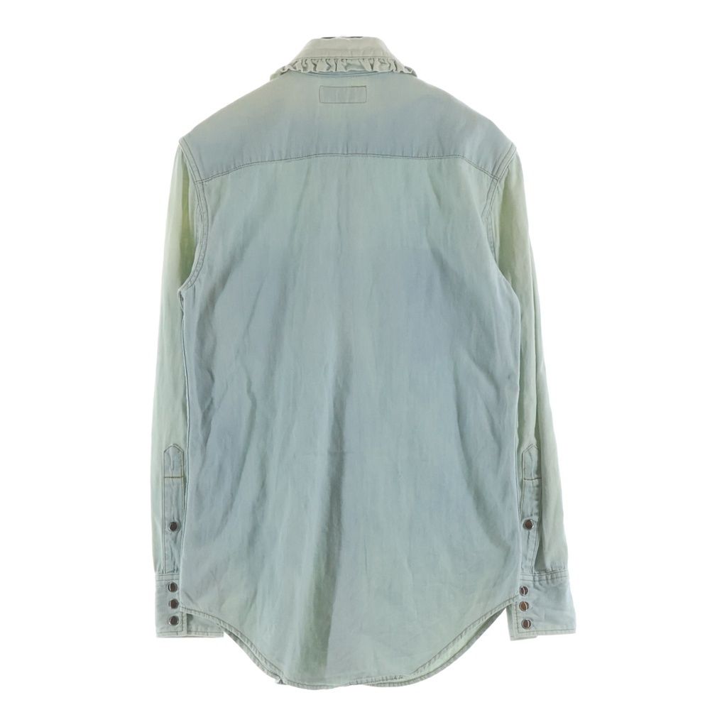 レディース SAINT LAURENT PARIS (サンローランパリ) 15SS 襟フリル 
