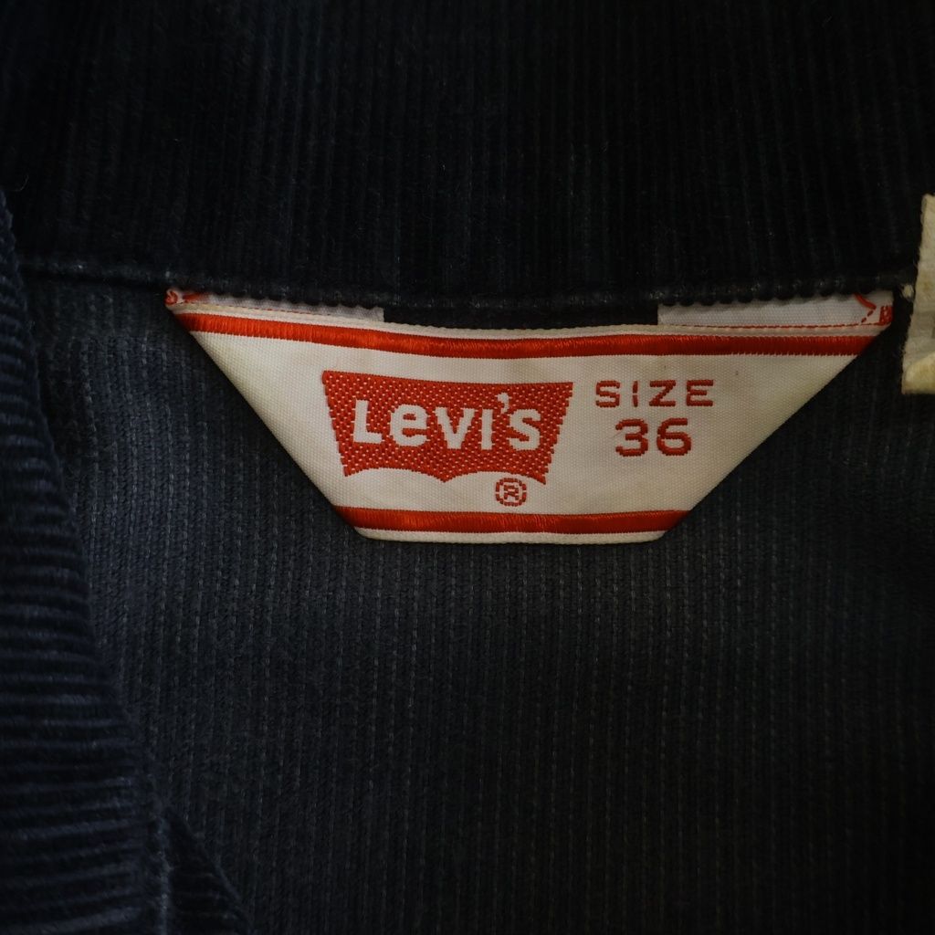 【USA製】70s Levi's コーデュロイジャケット ボタン裏52 Levi's (リーバイス) 70S VINTAGE CORDUROY JACKET USA製 ヴィンテージ