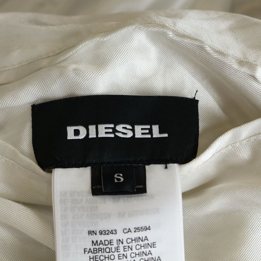 DIESEL (ディーゼル) J-IVORY リバーシブル サテンボンバージャケット