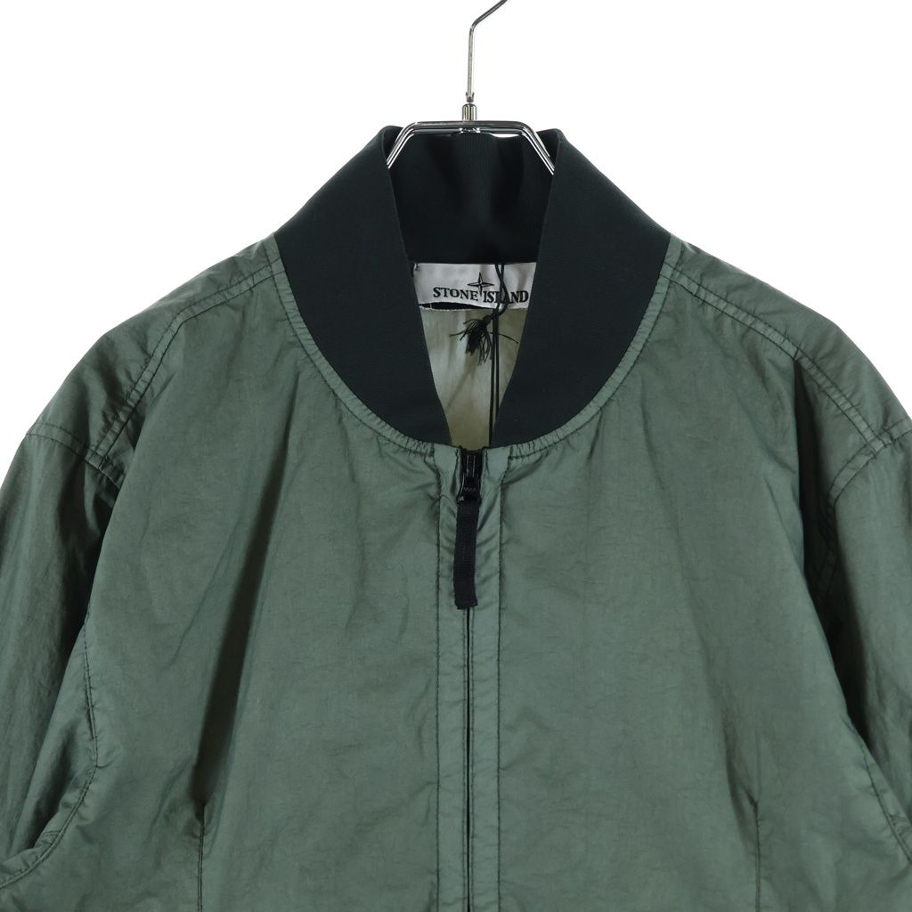STONE ISLAND (ストーンアイランド) 24SS Membrana Bomber Jacket ロゴ 