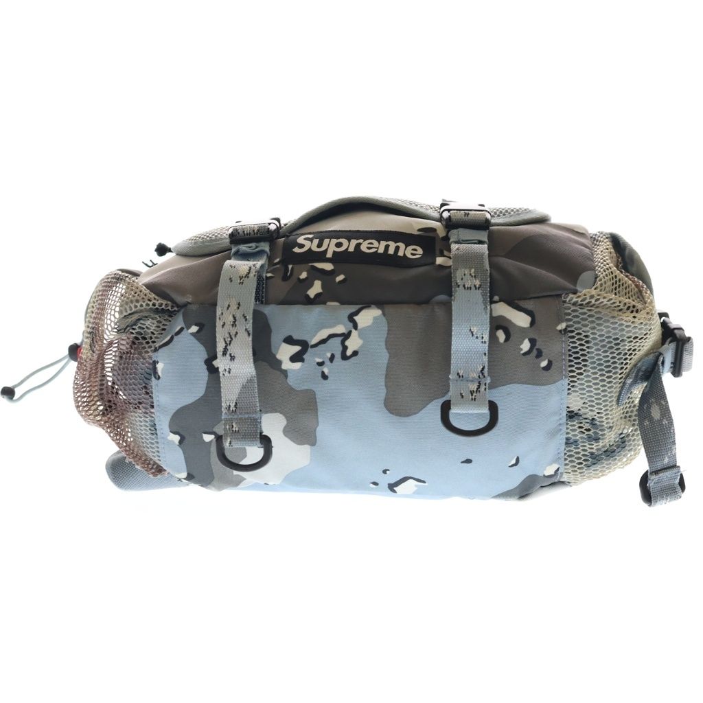 SUPREME (シュプリーム) 20SS Waist Bag Blue Camo カモフラージュ柄
