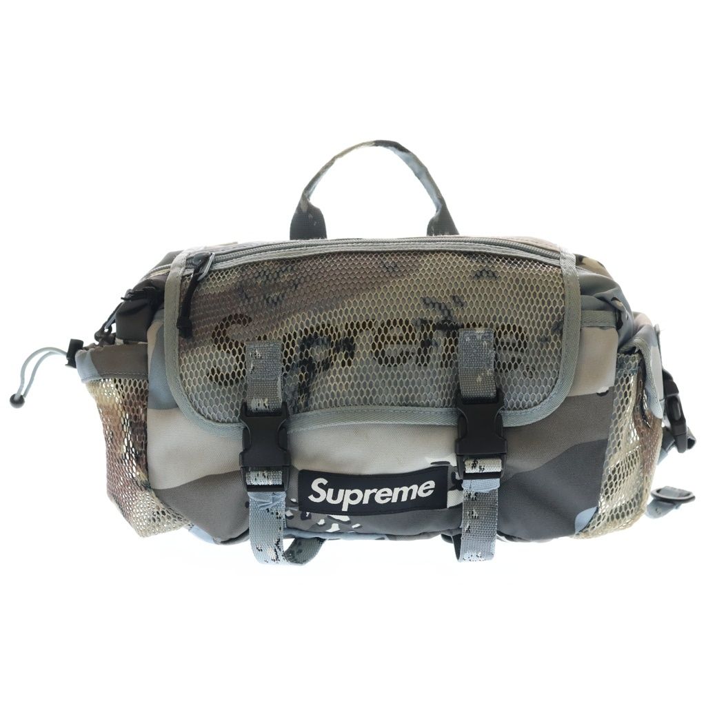 SUPREME (シュプリーム) 20SS Waist Bag Blue Camo カモフラージュ柄