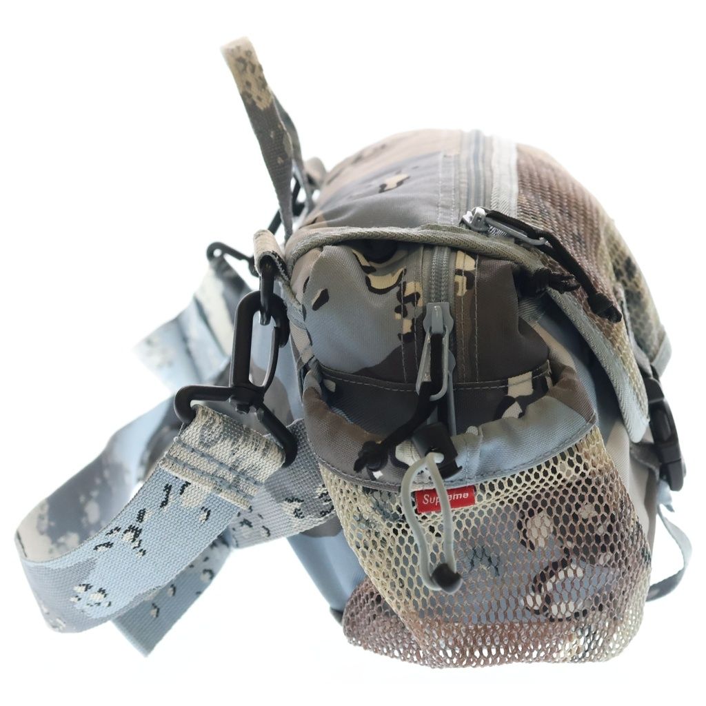 SUPREME (シュプリーム) 20SS Waist Bag Blue Camo カモフラージュ柄