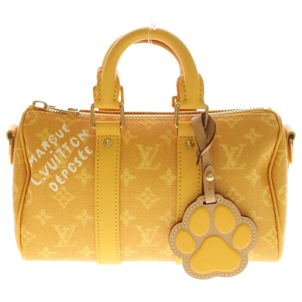 LOUIS VUITTON (ルイヴィトン) モノグラム・ヘリテージ キーポルバンド