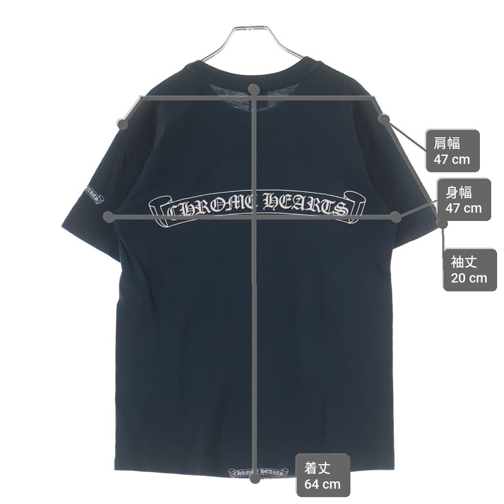 CHROME HEARTS (クロムハーツ) OLD CH T-SHIRT スクロールラベル 