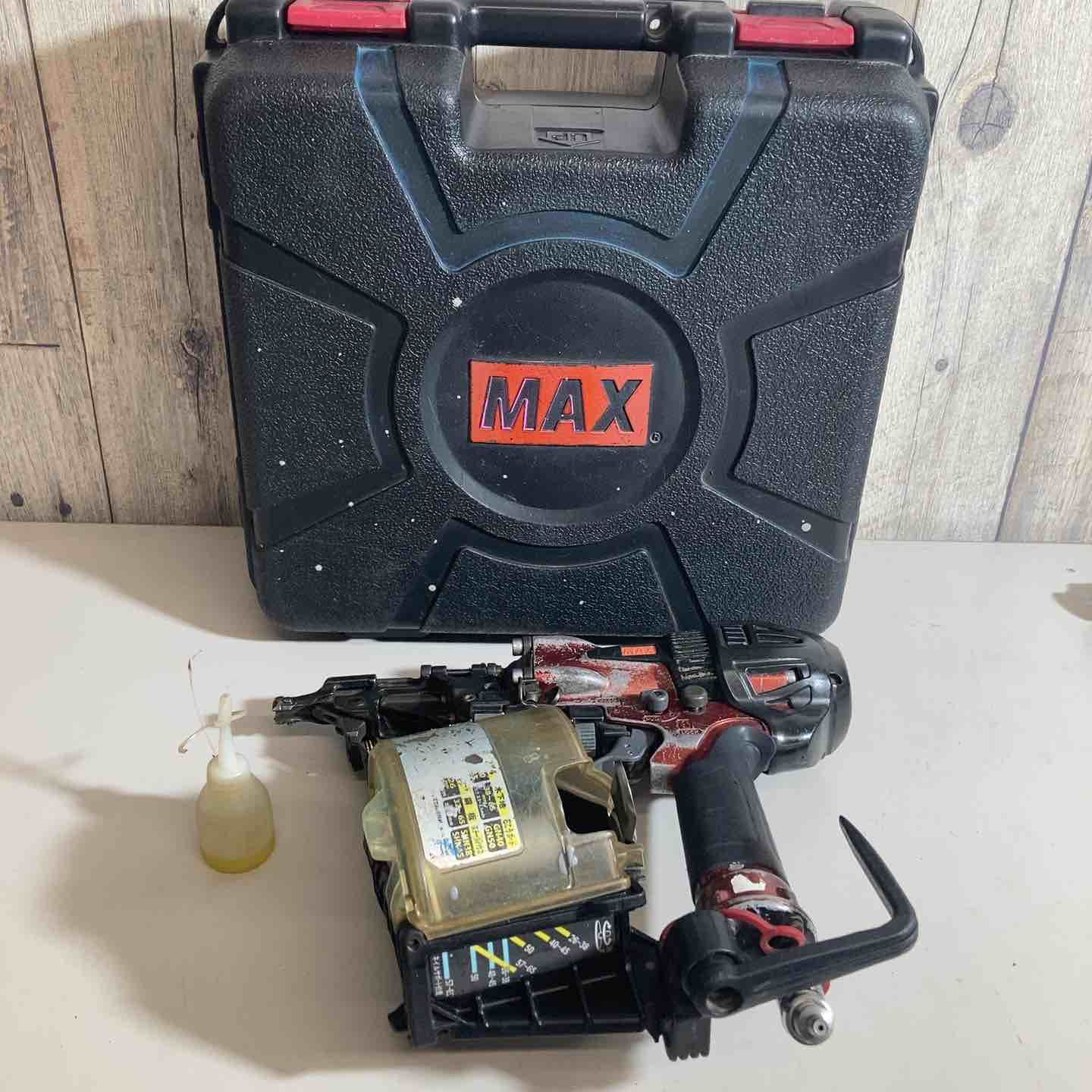 ☆マックス(MAX) 高圧エア釘打ち機 HN-65N3(D)-R【戸田店】 - メルカリ