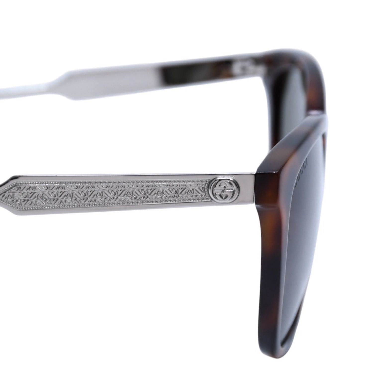 極美品 GUCCI グッチ Sunglasses サングラス GG0073SK 56◻︎18 150 グリーン シルバー金具 中古 4a001560 極美品 GUCCI グッチ Sunglasses サングラス GG0073SK 56◻︎18 150