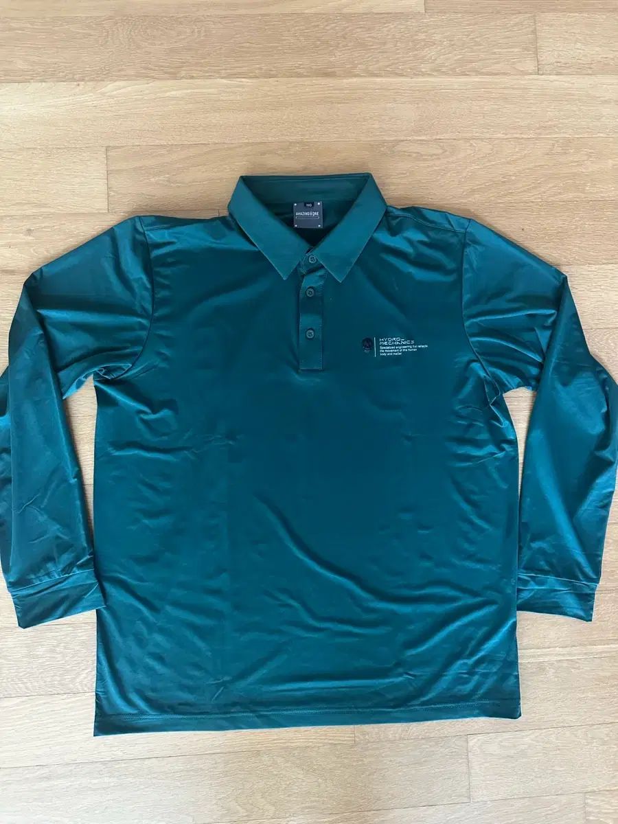 アメイジングクリー ポロTシャツ グリーン 110