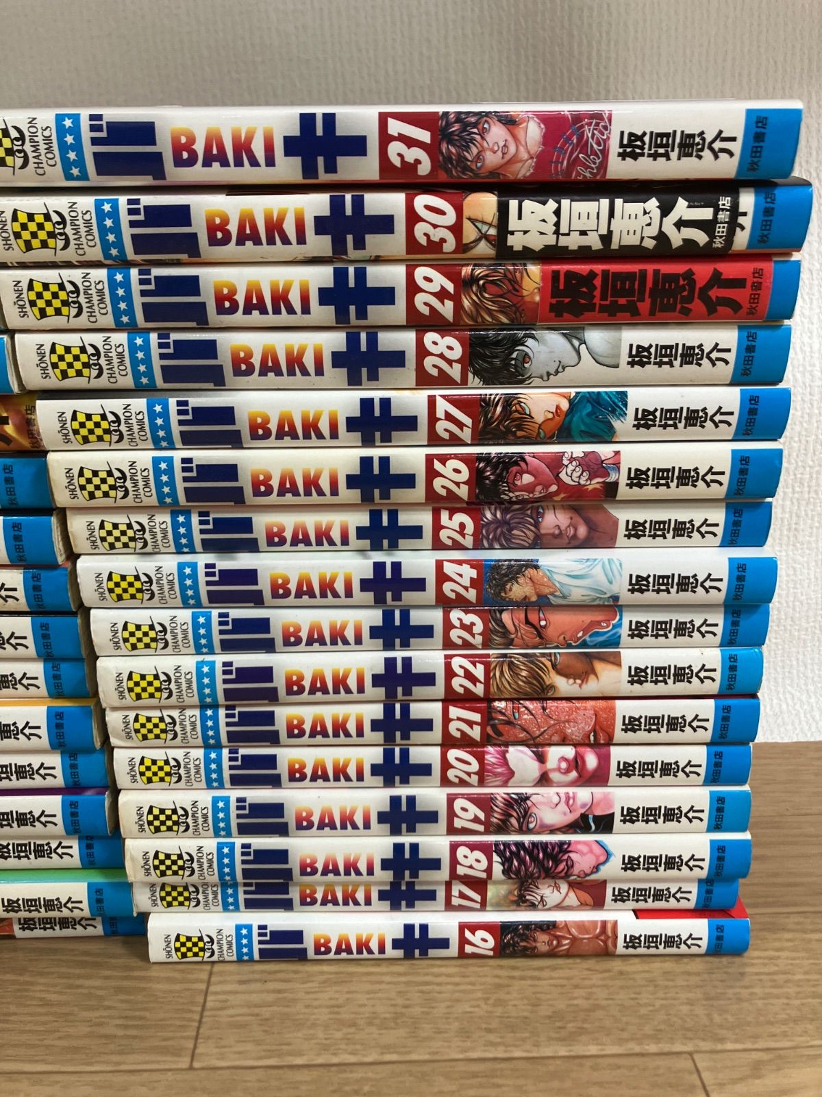 ☆②バキ 全31巻・範馬刃牙 全37巻+10.5（外伝） コミックセット 板垣