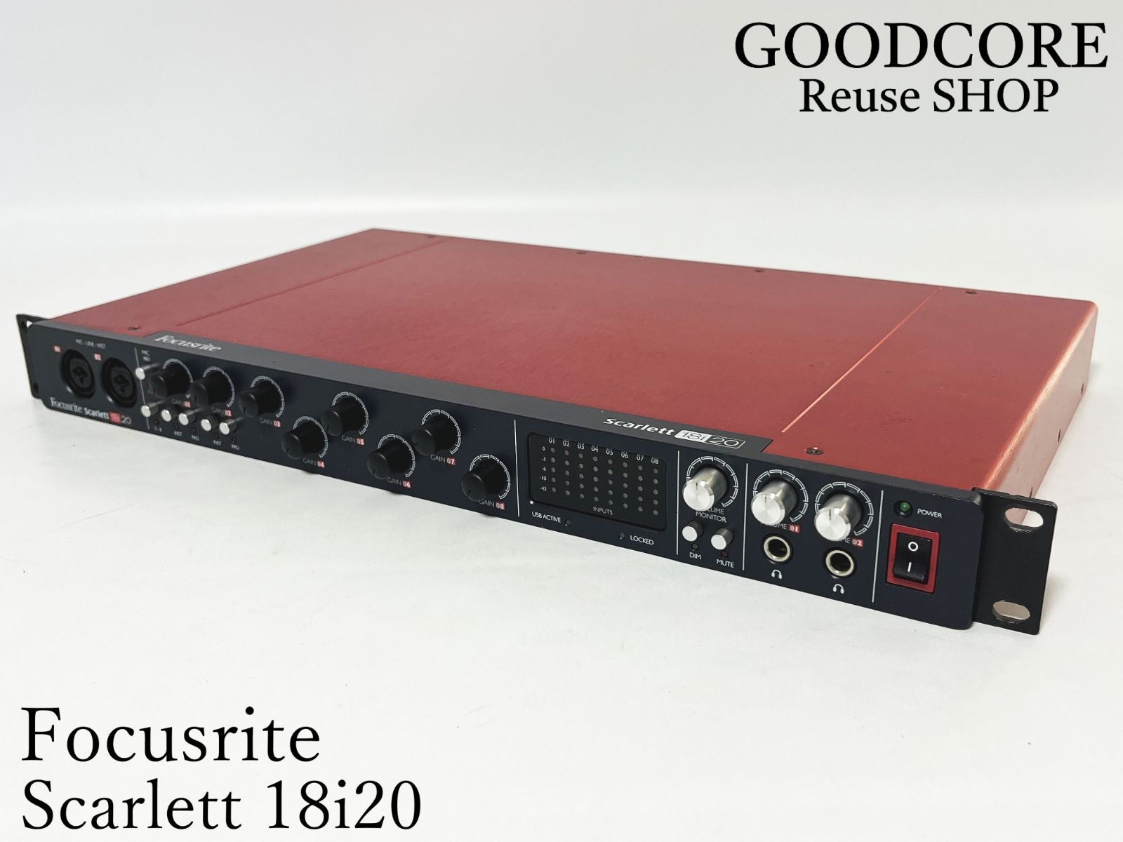 Focusrite フォーカスライト Scarlett 18i20 オーディオインターフェイス 第1世代