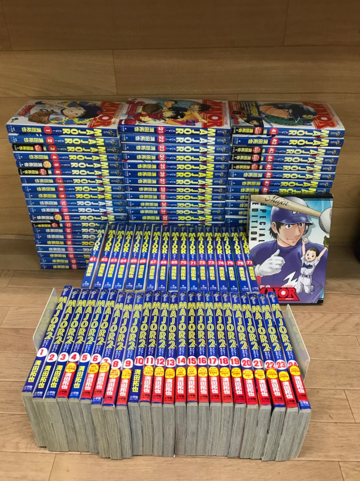 MAJOR 全巻セット 1-78巻+限定OVA+MAJOR 2nd 1-24巻 新品 / MAJOR(1-78 全巻) + MAJOR 2nd(1-32巻 最新刊) メジャー