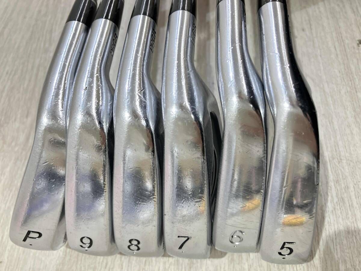 PRGR プロギア is3 501 M-43 100 SPEC STEEL ll #5,6,7,8,9,P 6本