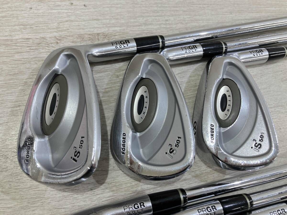 PRGR プロギア is3 501 M-43 100 SPEC STEEL ll #5,6,7,8,9,P 6本