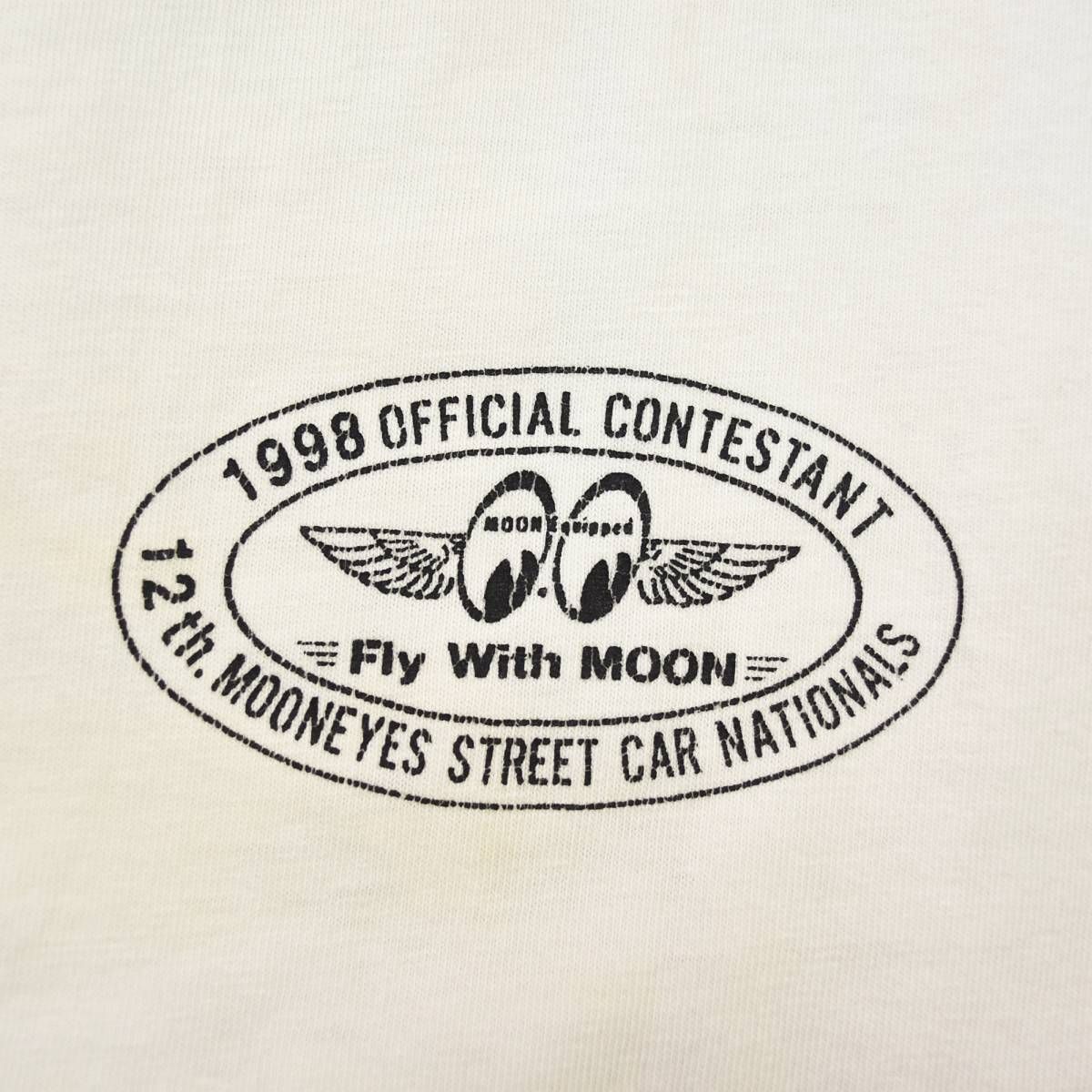 90sヴィンテージ USA製 1998年 12th MOONEYES Street Car Nationals 