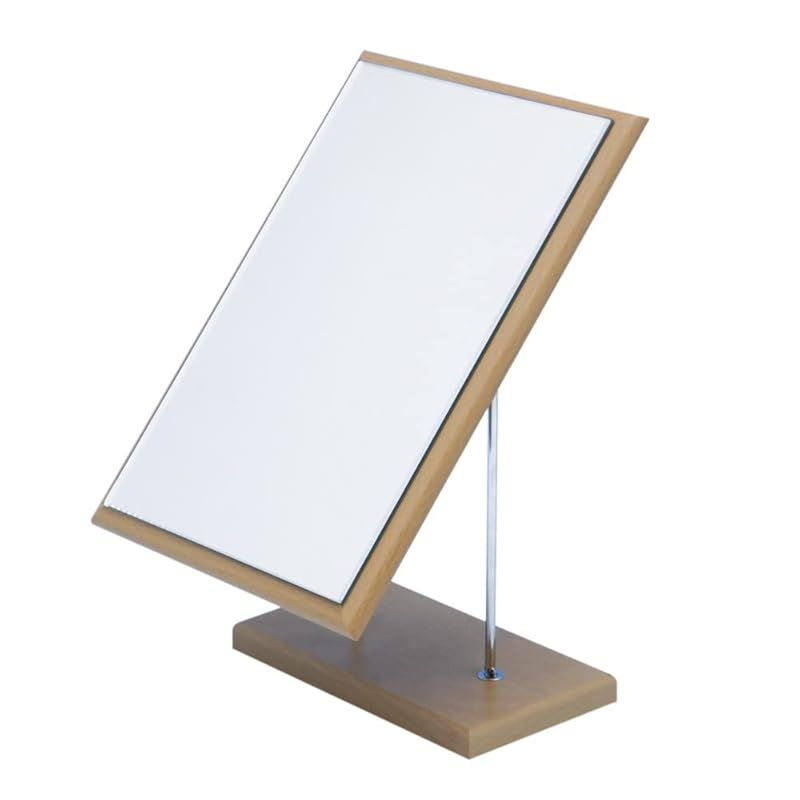 HORIUCHI MIRROR ２WAYウッドスタンドミラー 角度＆高さ調整可能 化粧鏡 インテリア 誕生日 プレゼント 1