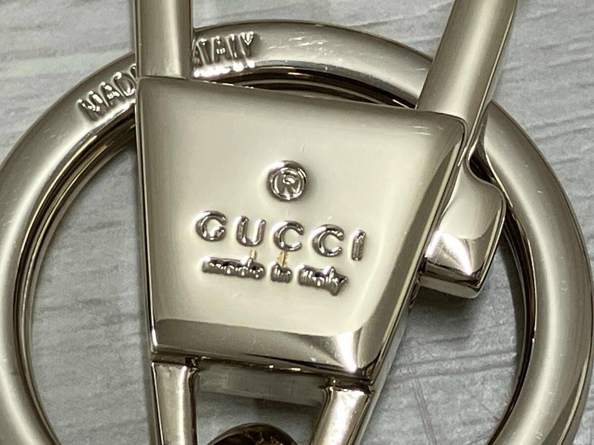 日本限定　GUCCI GGキャンバス ヒグチユウコ チャーム　キーホルダー 猫（BO） グッチ　箱付