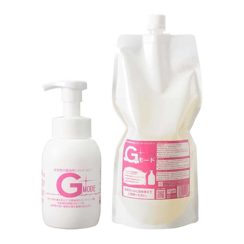 carpika.net (カーピカネット) 撥水シャンプー Gモード 車 コーティング 撥水 カーシャンプー 大容量 1100ml 普通車40回分 0 7,271円