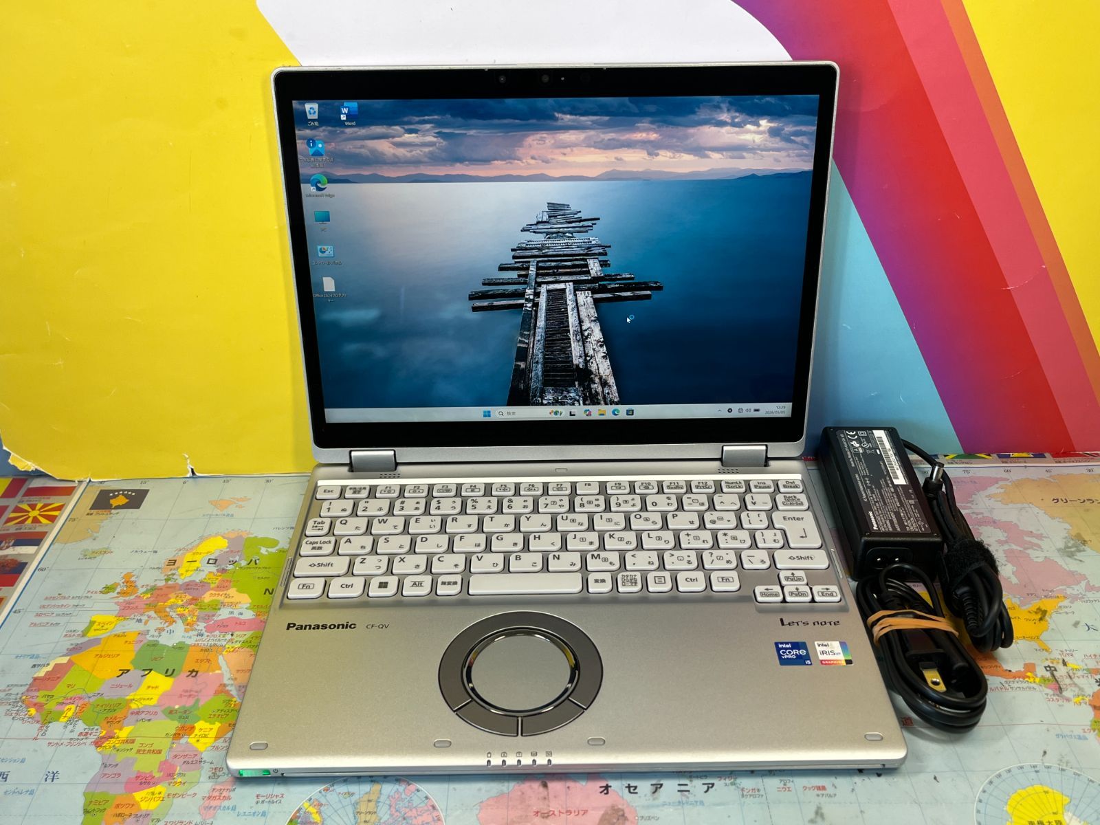 美品 CF-QV1 16GB 軽量・頑丈 2in1 タブレット レッツノート 中古パソコン】Panasonic CF-QV1 レッツノート 選べるカラー Office