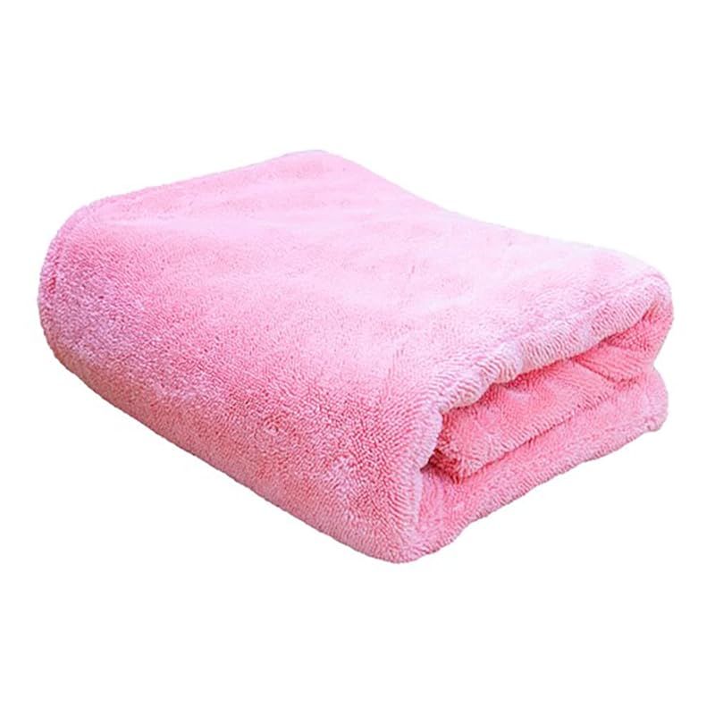 【PURESTAR】DUPLEX DRYING TOWEL (ピンク, L) 0