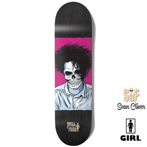 GIRL SKULL OF FAME TYLER PACHECO Deck スケートボード デッキ ガールスケートボード ショーン・クライヴァー