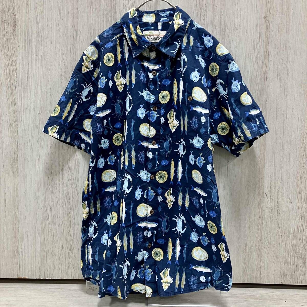 PATALOHA アロハシャツ XS メンズ Patagonia Pataloha アロハシャツ 魚 