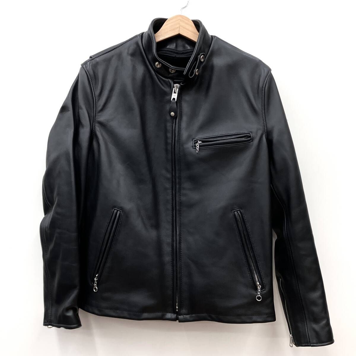 Schott ショット シングルライダース 641 ブラック サイズ40