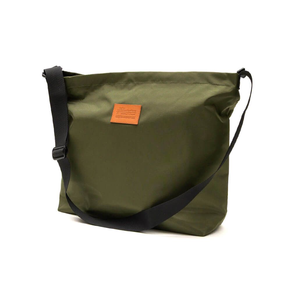 COLOR COMMUNICATIONS BAG カラーコミュニケーションズ バッグ LP SHOULDER OLIVE　スケートボード スケボー