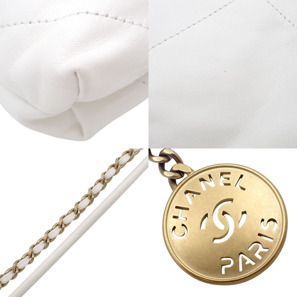 CHANEL(シャネル) マトラッセ シャネル22 ミニハンドバッグ ショルダー
