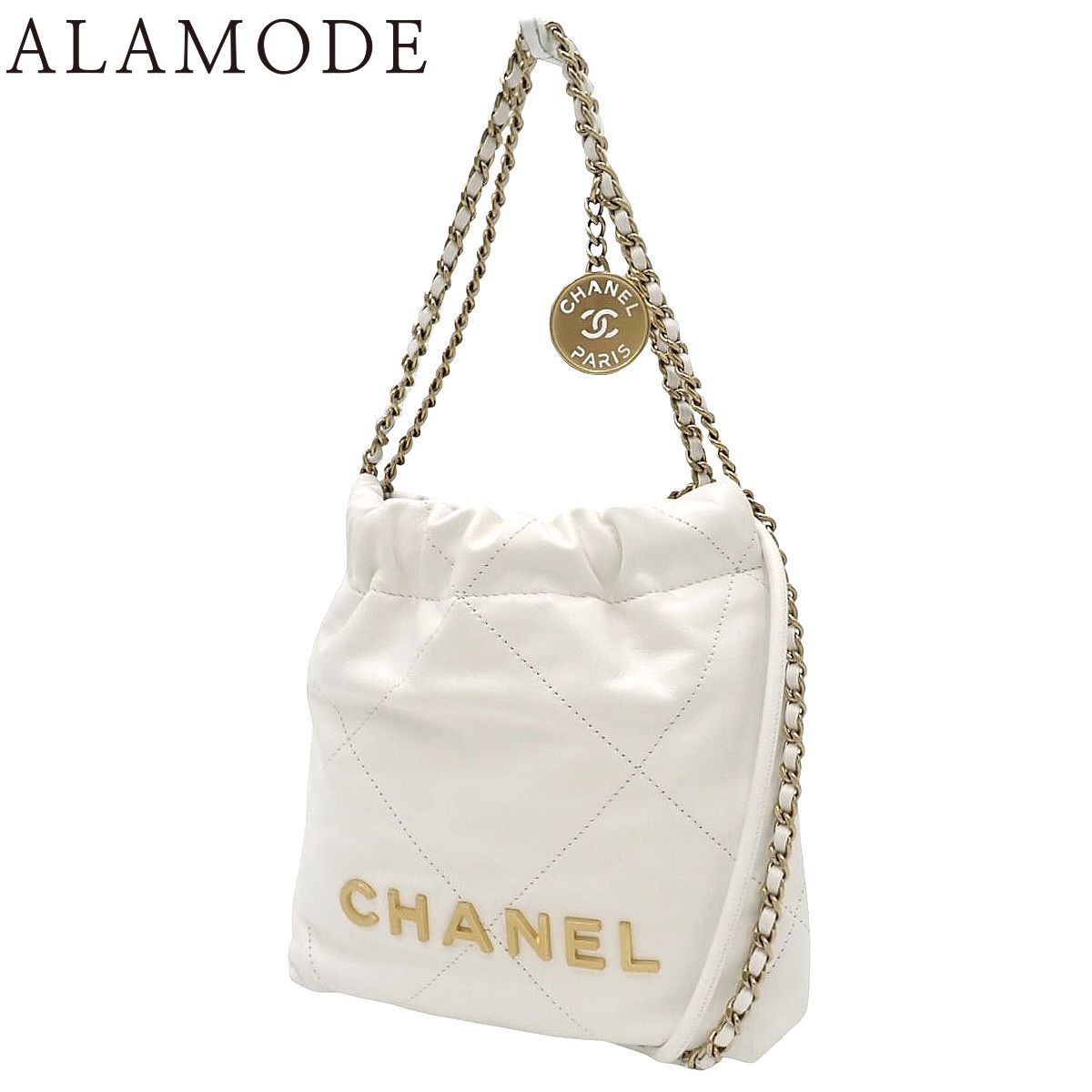CHANEL(シャネル) マトラッセ シャネル22 ミニハンドバッグ ショルダー 