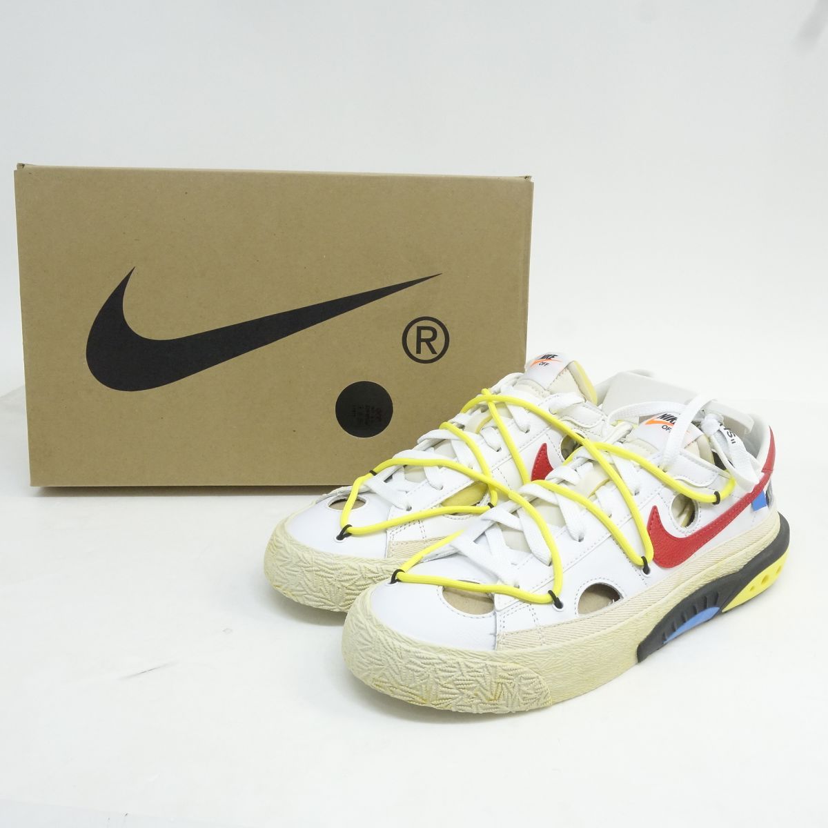 未使用】NIKE×Off-White ナイキ オフホワイト BLAZER LOW 77/OW DH7863 
