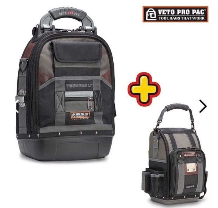 2点セットTECH PAC+CB-LDベトプロパックVeto Pro Pac TECH PA