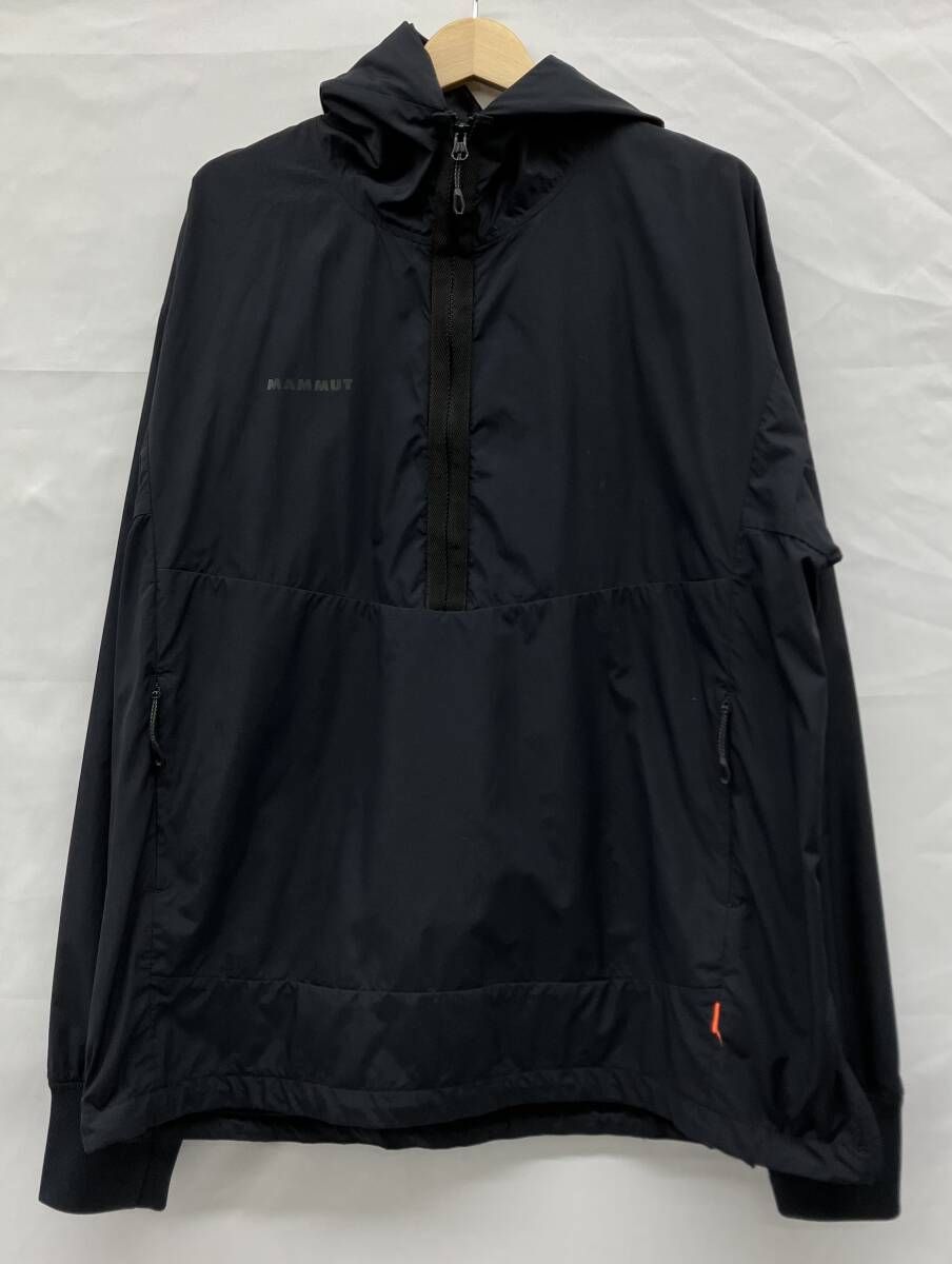 MAMMUT マムート Seon Rock Half Zip WB ナイロンジャケット アノラックジャケット ブラック サイズ3XL