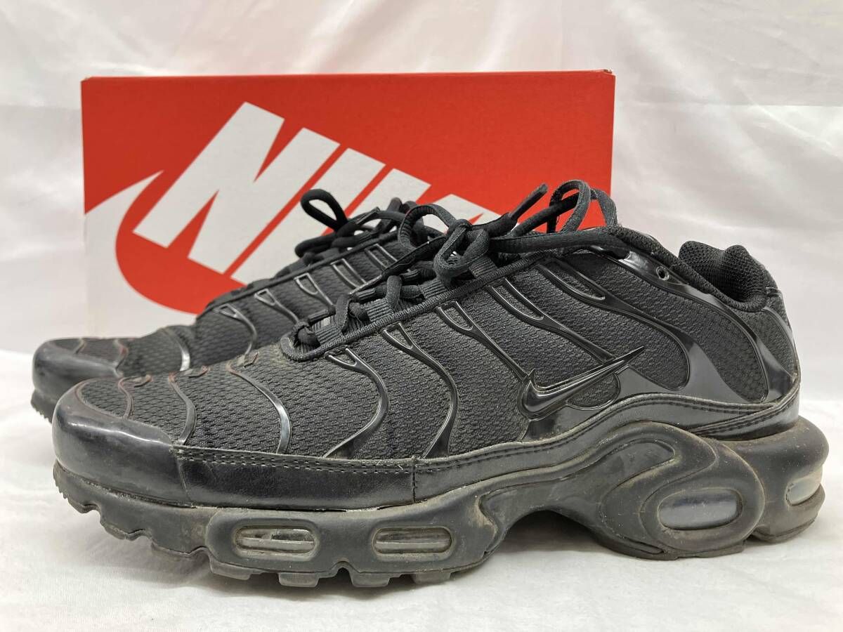 NIKE AIR MAX PLUS TRIPLE BLACK 604133-050 ナイキ スニーカー 