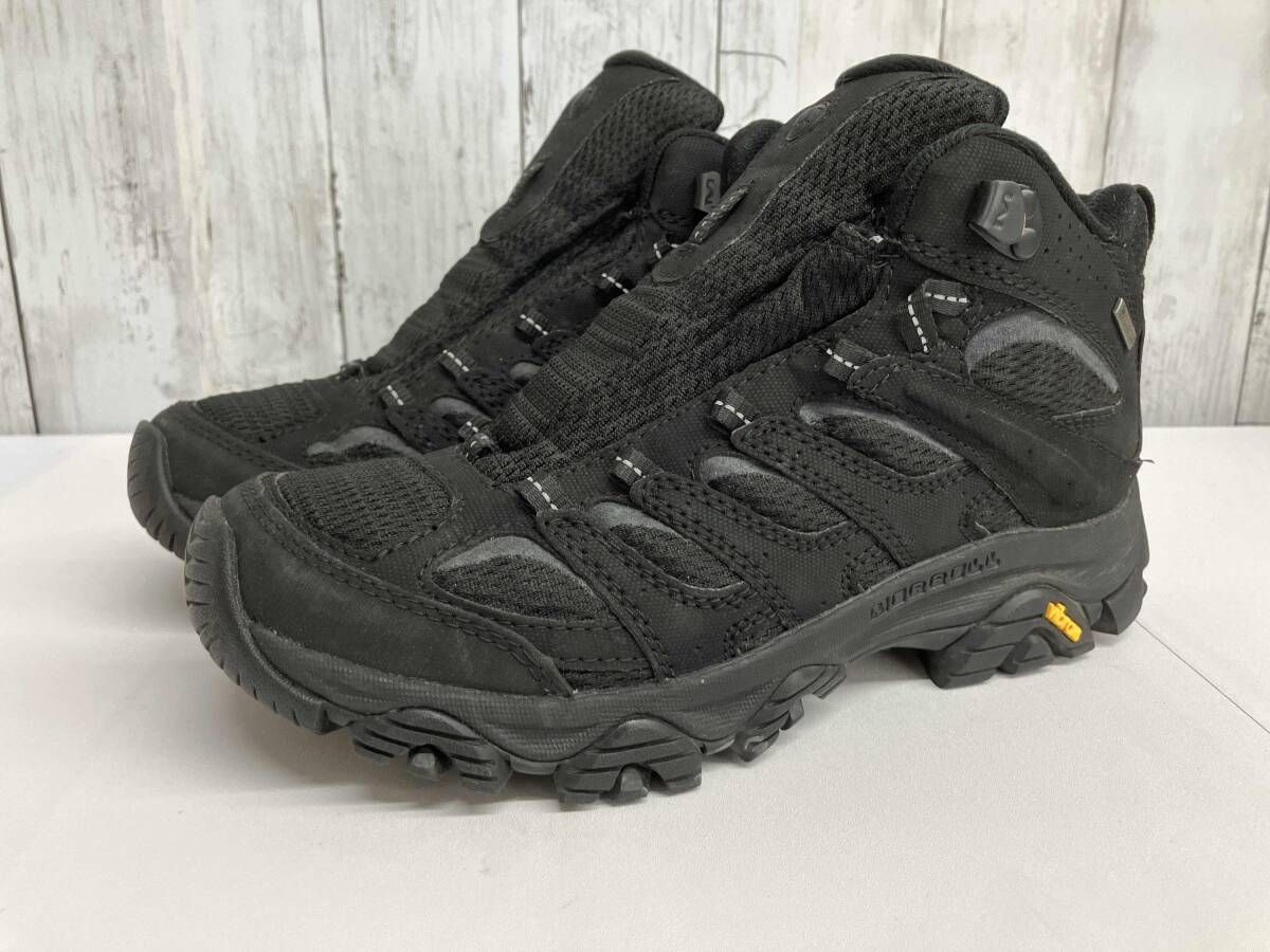 MERRELL モアブ 3 シンセティック ミッド ゴアテックス メレル トレッキングシューズ J500424 ブラック size25㎝