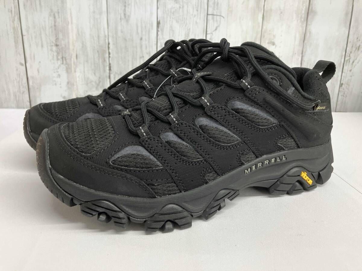 MERRELL モアブ 3 シンセティック ゴアテックス メレル ハイキングシューズ GORE-TEX アウトドア ブラック size27㎝