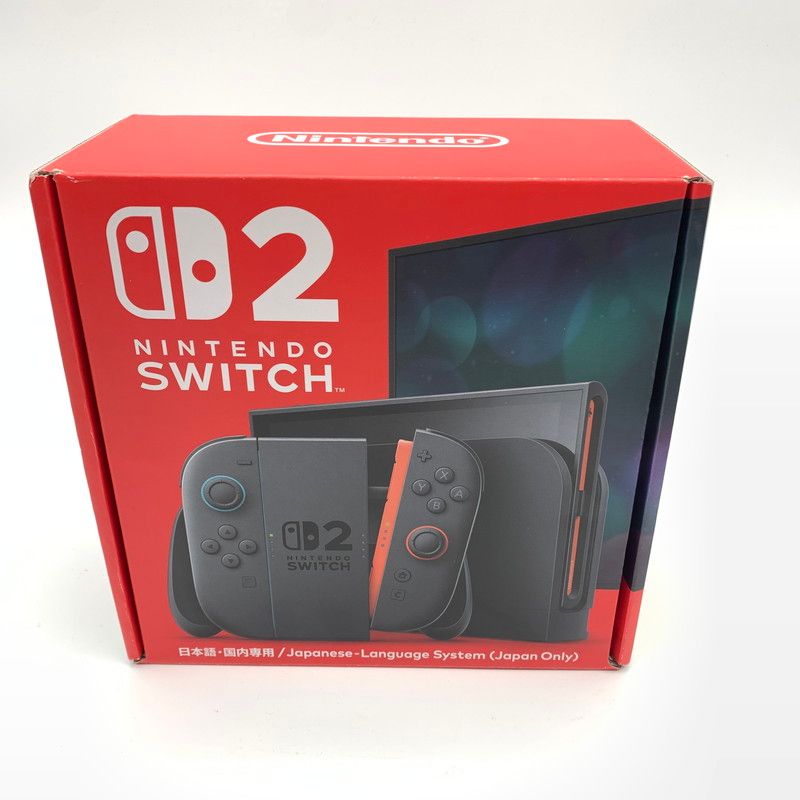 【中古美品】 Nintendo Switch 2(日本語・国内専用) Joy-Con2グリップ欠品有り 【035-260505-sy-01-oto】