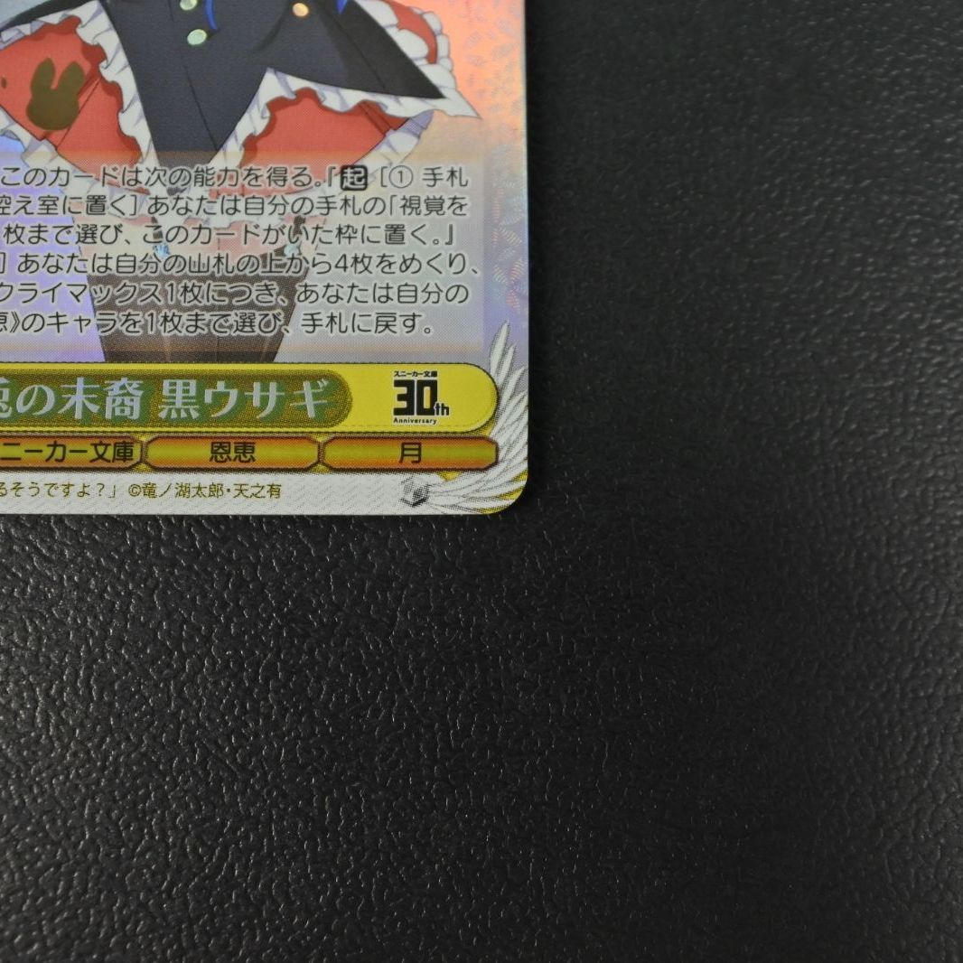 大清水54-4-0504】ヴァイスシュヴァルツ 月の兎の末裔 黒ウサギ