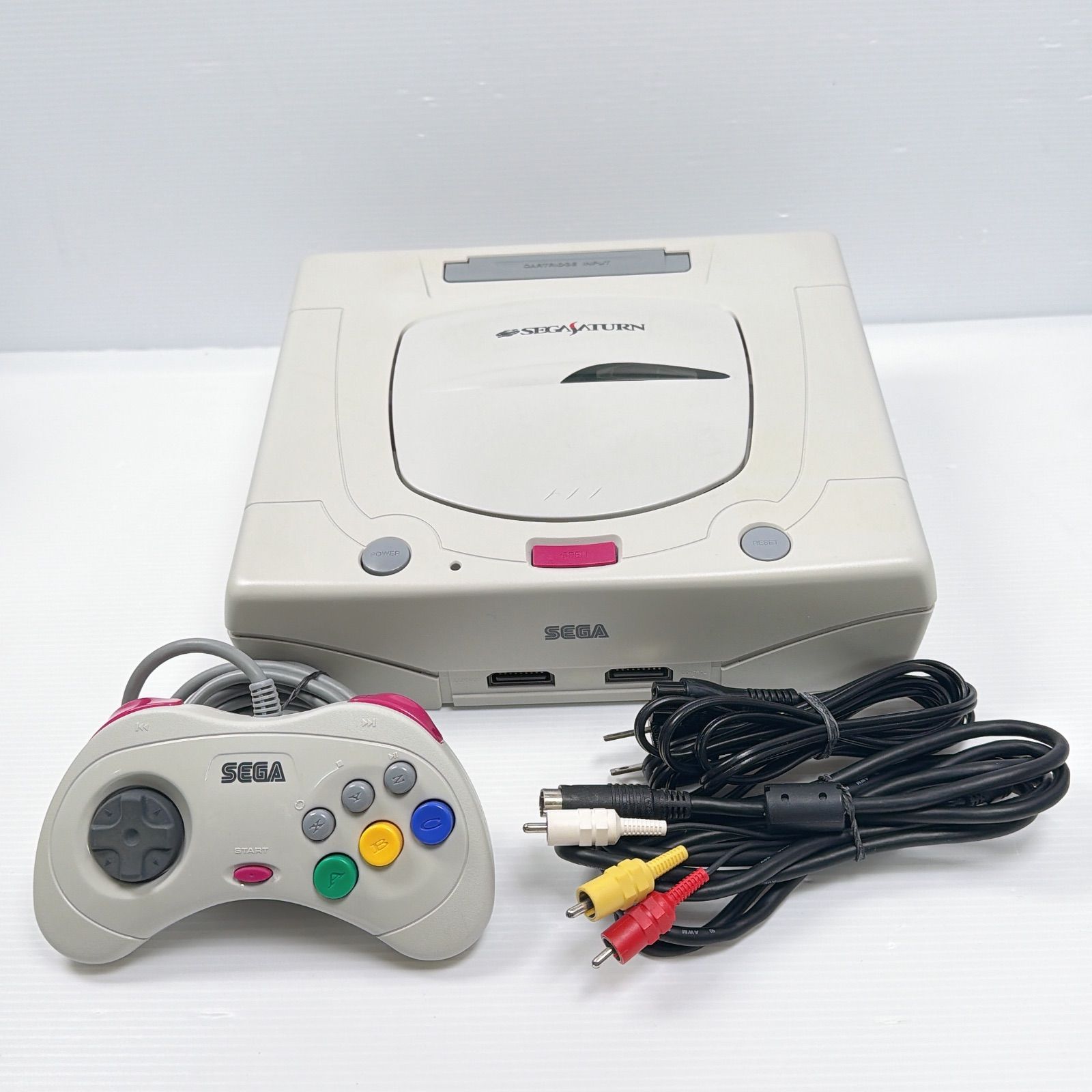 美品 セガサターン SEGASATURN 遊べるセット 動作確認済み HST-3220