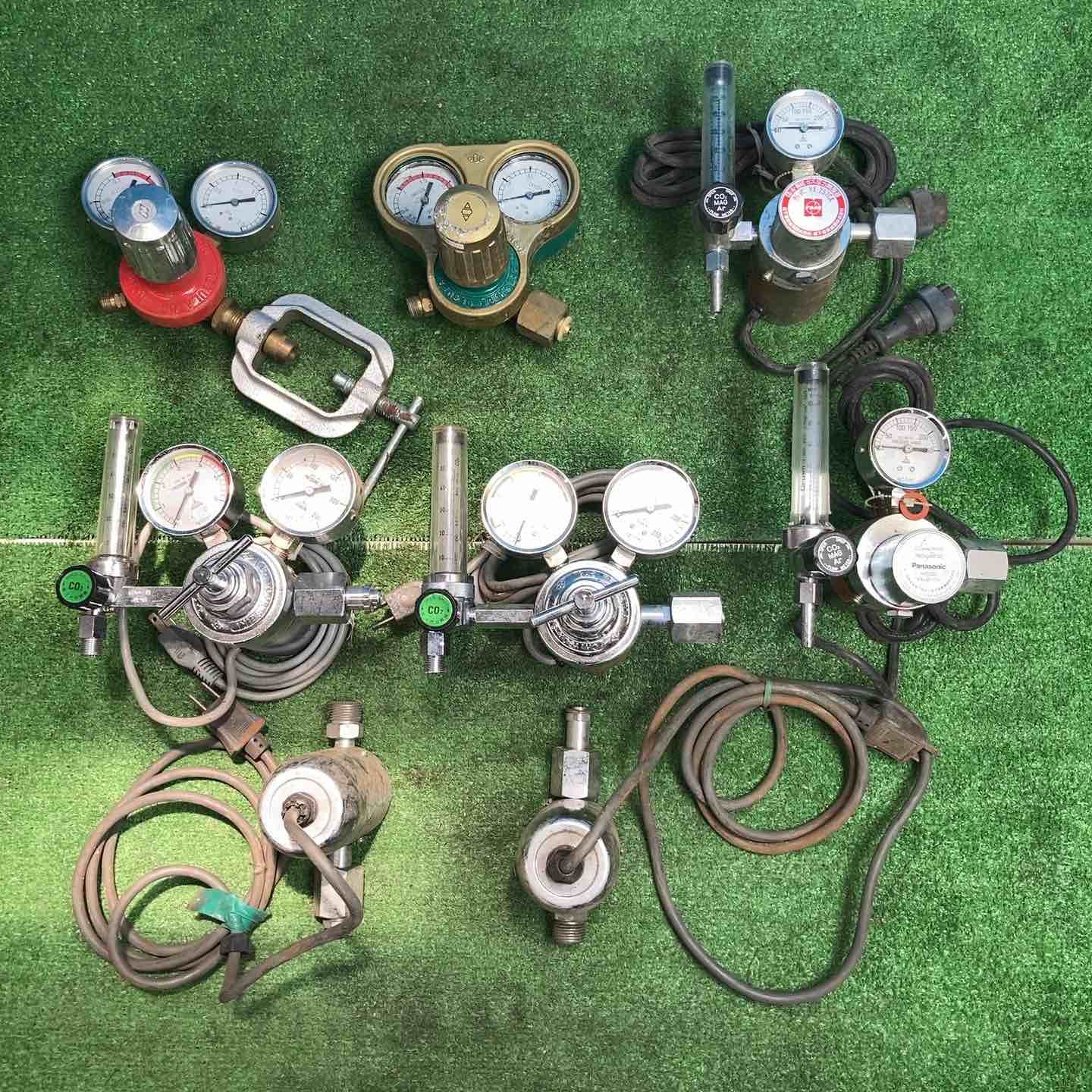 【現状品/動作未確認】千代田精機、松下電器、ヤマト産業 / ガス圧力調整器、ガス加湿器 計8点 まとめ売り【岩槻店】