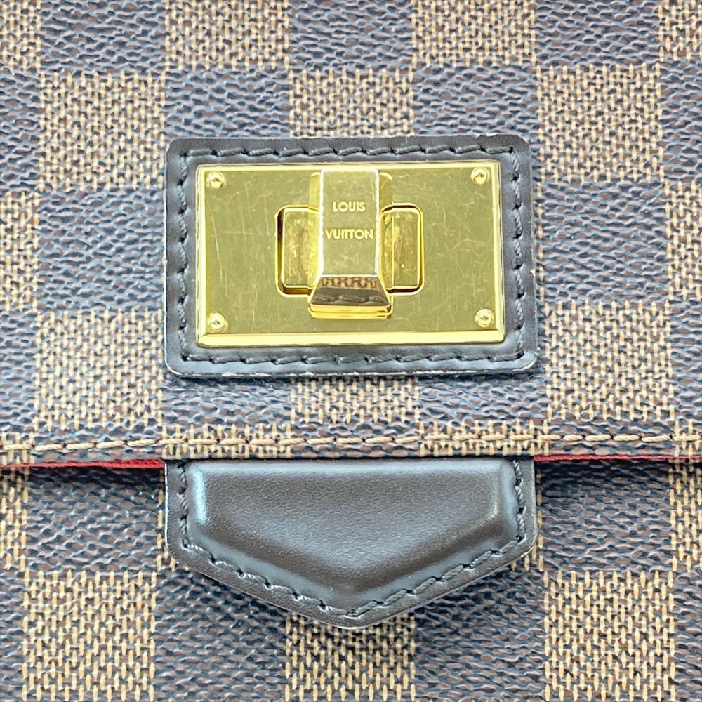 本物 ルイヴィトン LOUIS VUITTON LV ブザス ローズベリー ダミエ エベヌ ショルダーバッグ ポシェット ブラウン N41178 ビトン バッグ 中古・ 楽天市場】ダミエ ブザスローズベリーの通販