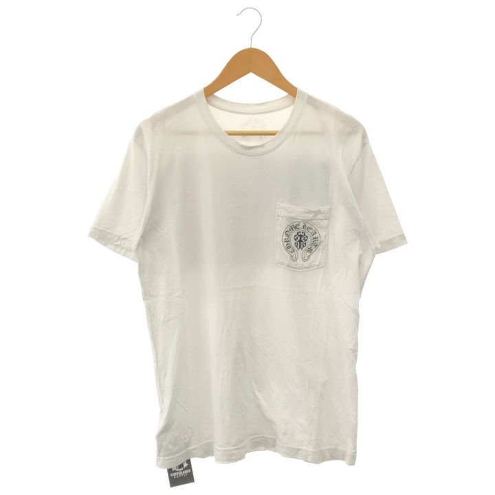 CHROME HEARTS (クロムハーツ) American Flag Dagger T-shirt ホワイト L