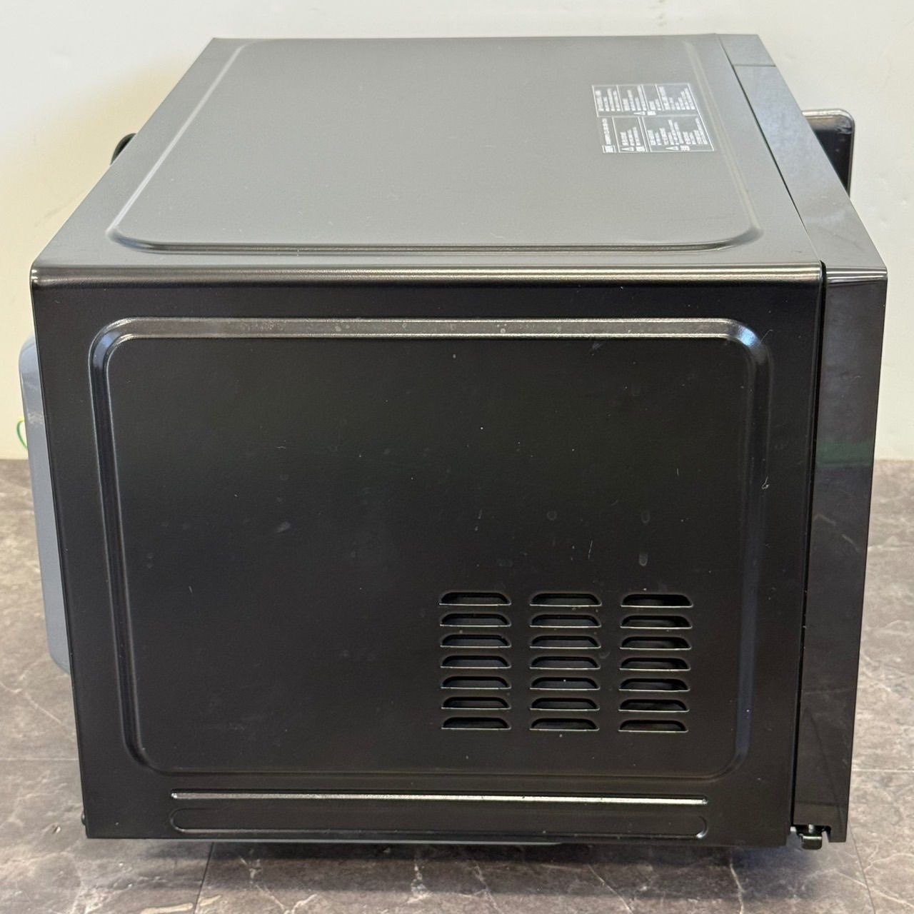 ∞送料込！美品 2024年製 YAMAZEN 山善 電子レンジ PPRV-F230V-BK 23L